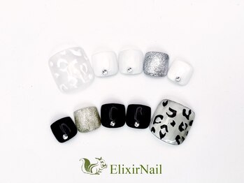 エリクサーネイル 神田(Elixir Nail)/フット やり放題 / クーポン使用