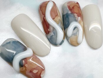 チェリーズネイル(Cherrys Nail)/アースカラー ネイル