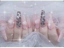 メイク 池袋(Meik)/埋め尽くし秋ネイル