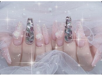 メイク 池袋(Meik)/埋め尽くし秋ネイル