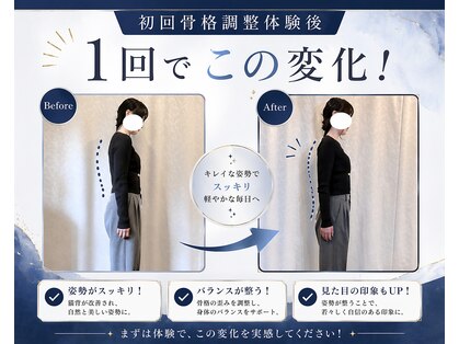 大阪梅田ピュアプロポーション 整体 カイロプラクティック院の写真