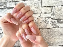 カノアネイルプレイス(KANOA nail place)/たらしこみフラワー