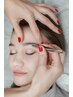【骨格似合わせ美眉毛へ★】黄金比アイブロウwax+間引き+眉カット付♪