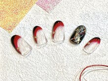 ハーフバックス 堀之内店/和ネイル