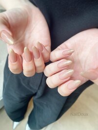 ゴールドラメグラデーション