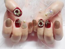 フェリスネイル 池袋店(Feliz Nail)/クリスマス/定額/パラジェル 
