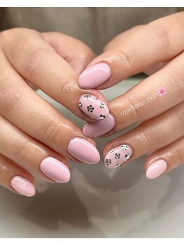 トータルビューティーローズ(Rose)/ホロフラワーネイル