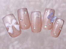 アイネイルズ 町田店(I nails)/うるマグネットフレンチ10480円