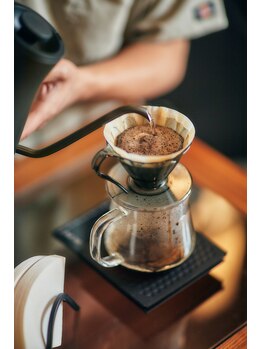 ヒノト(Hinoto)/施術後にはこだわりのコーヒーも