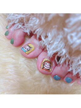 おさるのジョージイラスト