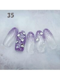 ハンドネイル：No.35