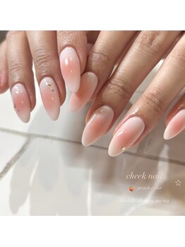 カミナネイル(KAMINA.nail)/cheek design