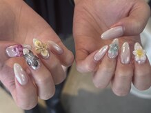 ザ コースト バイ ネオリーブ(The coast by neolive)/3Dフラワーネイル 担当:akari