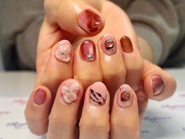 いちごチョコネイル☆Valentine