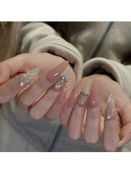 ミックスネイルスタジオ(Mixx nail studio)/色薄デザイン