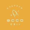eccoネイル万代のお店ロゴ