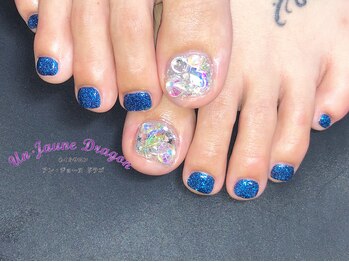 アン ジョーヌドラゴ/【フットネイル】埋め尽くし