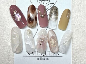 ネイルクイーン(Nail Queen)/新作デザイン♪¥8800