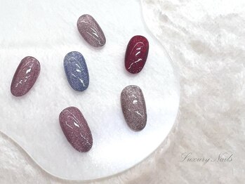 ラグジュアリーネイルズ アカバネ(Luxury Nails Akabane)/キラキラ*フラッシュNail