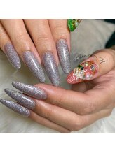 エレメントエヌ(Element N)/スカルプ２本アート