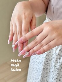 ラメグラ＆ピンク&キラキラ