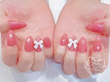 コフレ カケル ポルテ269 富雄(coffret×PORTE269)/リボンネイル