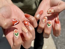 サラソージュ アチワ ネイル(SARA SO-JU ACHIWA NAIL)/持ち込みデザインFULL
