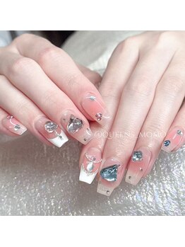 クイーンズビューティーサロン 新宿本店(Queen's beauty salon)/長さだし ビジュ パラジェル