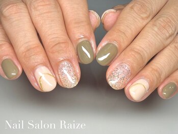 ライズ 本町店(Raize)/カーキ/くすみカラー/シンプル