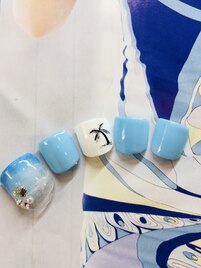 ヤシの木ネイル