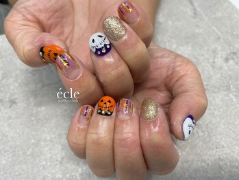 エクレ(ecle)/ハロウィンネイル