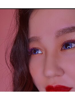 チェリッシュ アンド ジェニ(CHERISH&JENNI)/パープル×パステルパープル