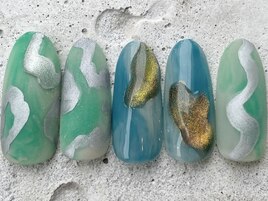 グリーンニュアンスマット¥10000