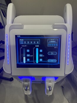 ワイズサロン(Y's salon)/実際の脱毛の画面です！