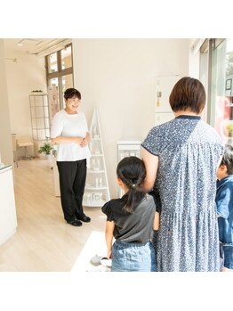 ポーラ ザ ビューティ 研究学園駅前店(POLA THE BEAUTY)/お出迎え