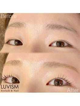 ラヴィズム アイラッシュ アンド ネイル (LUVISM)/パーマ×WAX★ 担当:MAYA