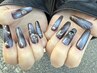 【個性派ネイル★HAND】海外風アートお任せデザイン￥9500