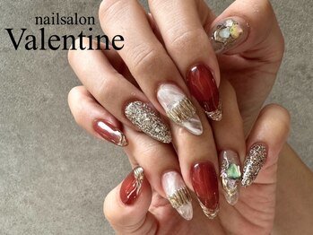 ネイルサロン ヴァレンタイン(nailsalon Valentine)の写真/snsフォロワー5万人の最新デザイン！季節ごとに変わる定額ネイルはオフィスから派手めまで対応可能♪