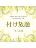 フラットラッシュプレミアム・プレミアムセーブル　つけ放題！　¥7,380