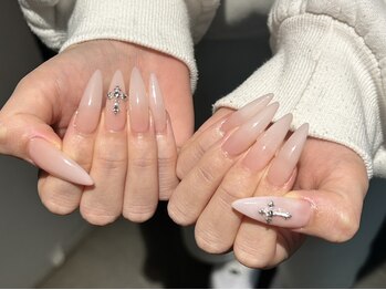 ネイルエルーシェ 立川店(Nail Ercher)の写真/深爪でお悩みの方にもおすすめ!爪の形や長さを綺麗に揃えネイルの映える女性らしい美爪へ!パラジェル対応◎