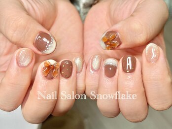 スノーフレーク(Snowflake)/定額デザイン♪