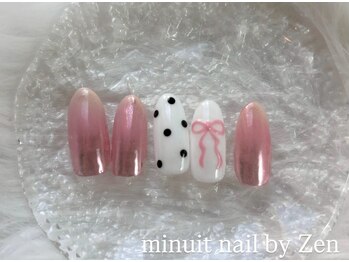 ミニュイネイルバイゼン(minuit nail by Zen)/【定額デザインコース】