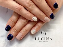 ネイルスタジオ ルキナ(LUCINA)/T-259 大人可愛いシンプルネイル