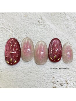 エムズネイル 橋本店(M's Nail)/定額制ネイル3月