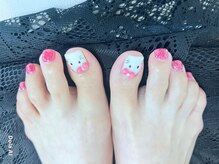 ナナネイル(Nana Nail)の雰囲気（可愛いフットネイル）