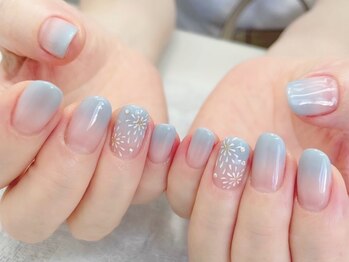 花火ネイル