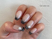 ソウ 難波店 nail salon Sou/フレンチnail