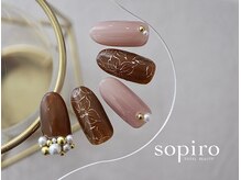 ネイルトータルビューティー ソピーロ(sopiro)/2024　nail　design
