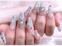 エムズ ネイルサロン(M2)/ブルークリスマス