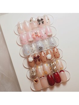 ルミーネイル 博多店(Lumee Nail)/2月ワンホン定額デザイン